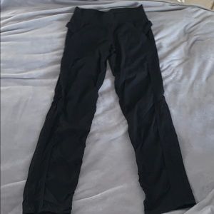 Black Lululemon black baggy pants